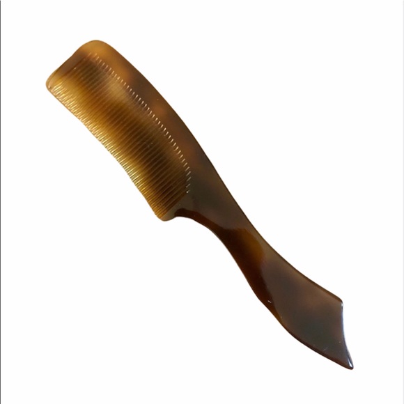 Vintage Accessories - 1960’s Vintage French Fine Tooth Salon Comb, Made
In Paris, Deadstock Hair Comb